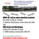 Be Involved – Jubilee Bridge Mural, Reeves Corner Croydon