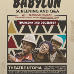 Babylon – A Conversation with Mamoun Hassan in Croydon