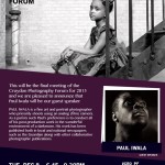 Croydon Photography Forum – Paul Iwala – Dec 8th 2015