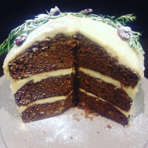 Recipe: Naked Gingerbread Wreath Cake (Xmas Twist) - Hark1karan