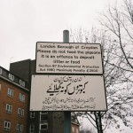 Thornton Heath Pigeon Sign