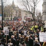 Downing Street protest – Cameron Resign