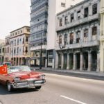 Cuba – Malecon – Havana – Red Car
