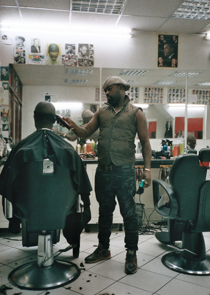  Thornton Heath Barber Shop www.hark1karan.com - Daily Life London - Photography Kodak 