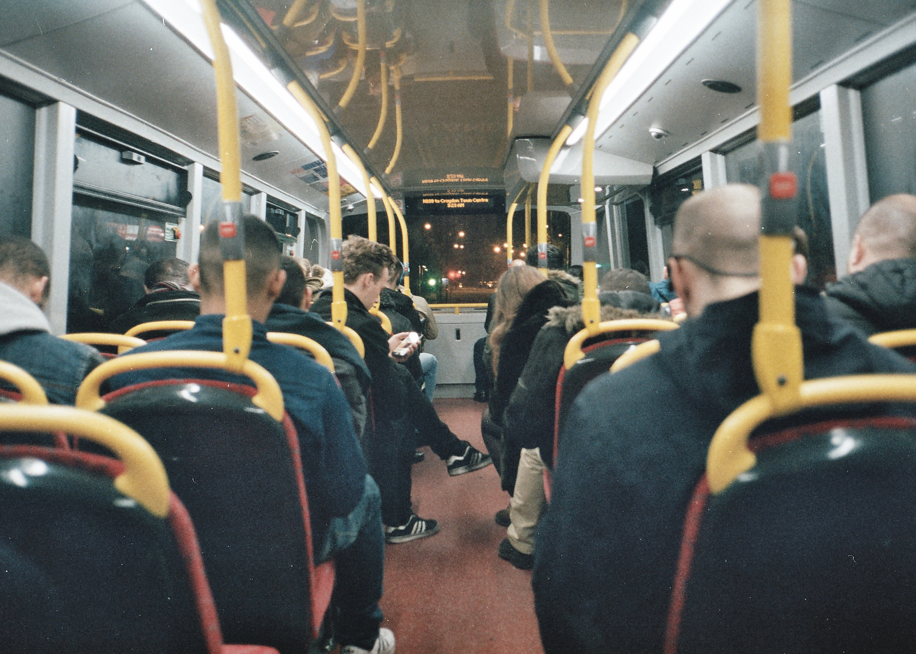 London Night Bus N109 to Croydon Brixton Hark1karan Photography