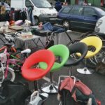 Vauxhall Market – Colour Chairs