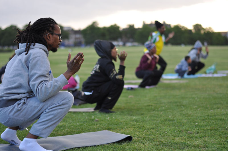 www.hark1karan.com - Full Moon Kemetic Egyptian Yoga - London - June 2017