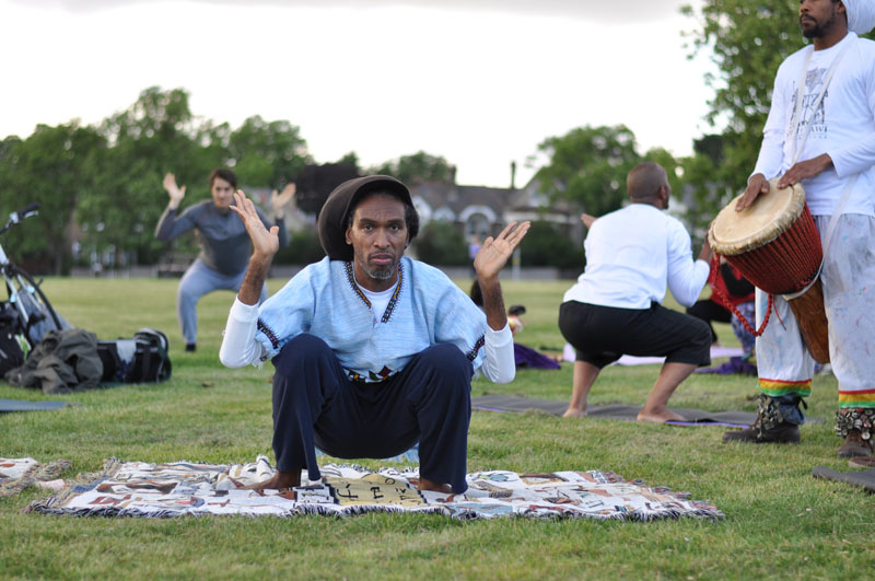 www.hark1karan.com - Full Moon Kemetic Egyptian Yoga - London - June 2017