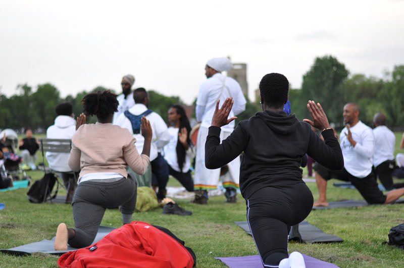 www.hark1karan.com - Full Moon Kemetic Egyptian Yoga - London - June 2017