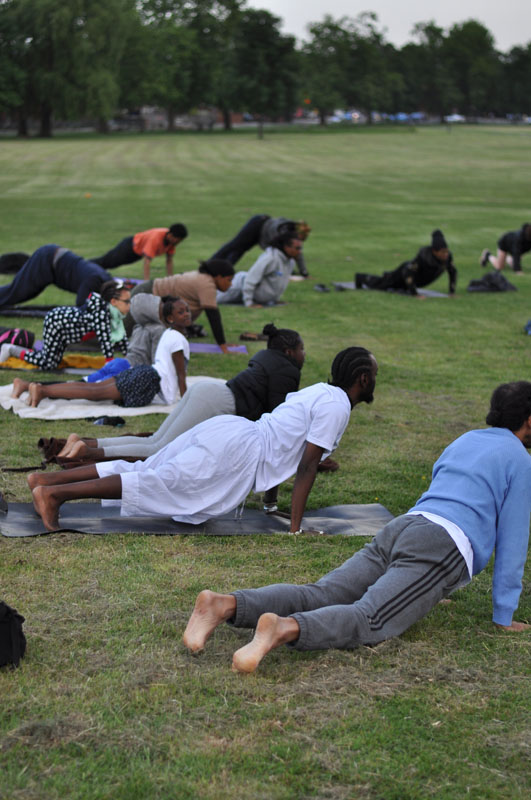 www.hark1karan.com - Full Moon Kemetic Egyptian Yoga - London - June 2017