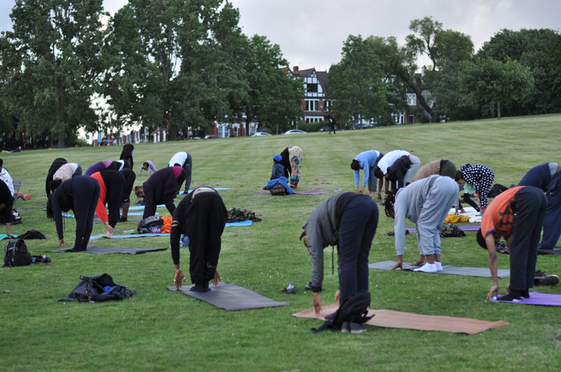 www.hark1karan.com - Full Moon Kemetic Egyptian Yoga - London - June 2017