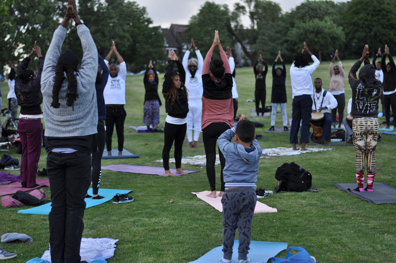 www.hark1karan.com - Full Moon Kemetic Egyptian Yoga - London - June 2017