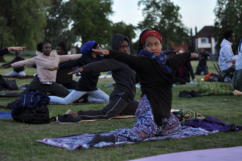 www.hark1karan.com - Full Moon Kemetic Egyptian Yoga - London - June 2017