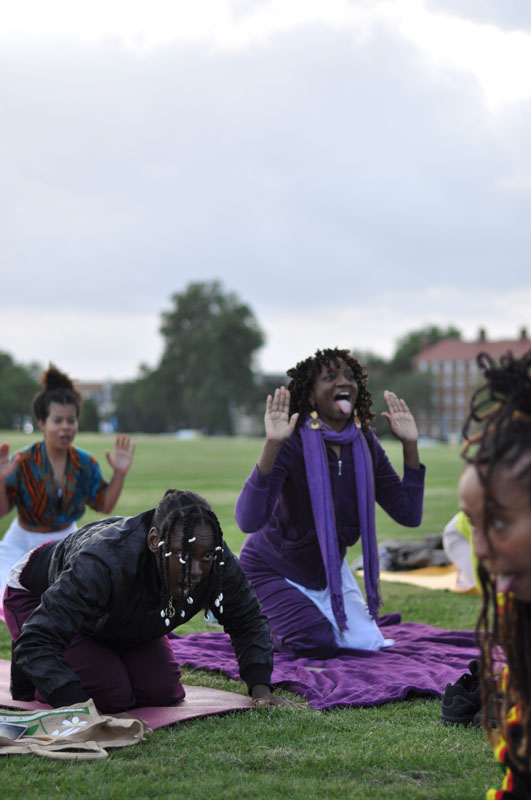 www.hark1karan.com - Full Moon Kemetic Egyptian Yoga - London - June 2017