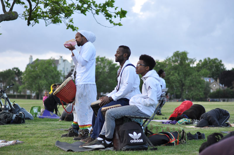 www.hark1karan.com - Full Moon Kemetic Egyptian Yoga - London - June 2017