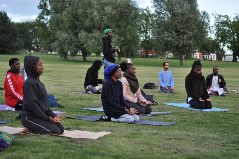 www.hark1karan.com - Full Moon Kemetic Egyptian Yoga - London - June 2017