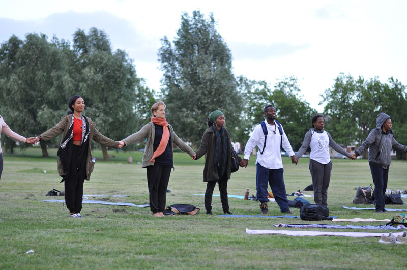 www.hark1karan.com - Full Moon Kemetic Egyptian Yoga - London - June 2017