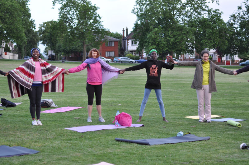 www.hark1karan.com - Full Moon Kemetic Egyptian Yoga - London - June 2017